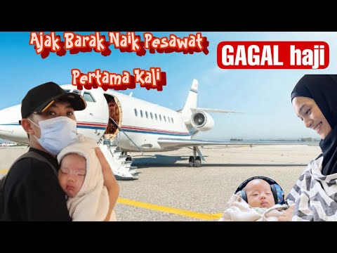 Barakka Pertama Kali Naik Pesawat