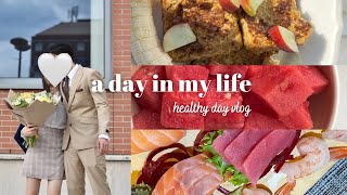 •healthy vlog• a day in my life, graduation ceremony 👨🏻‍🎓 *not mine