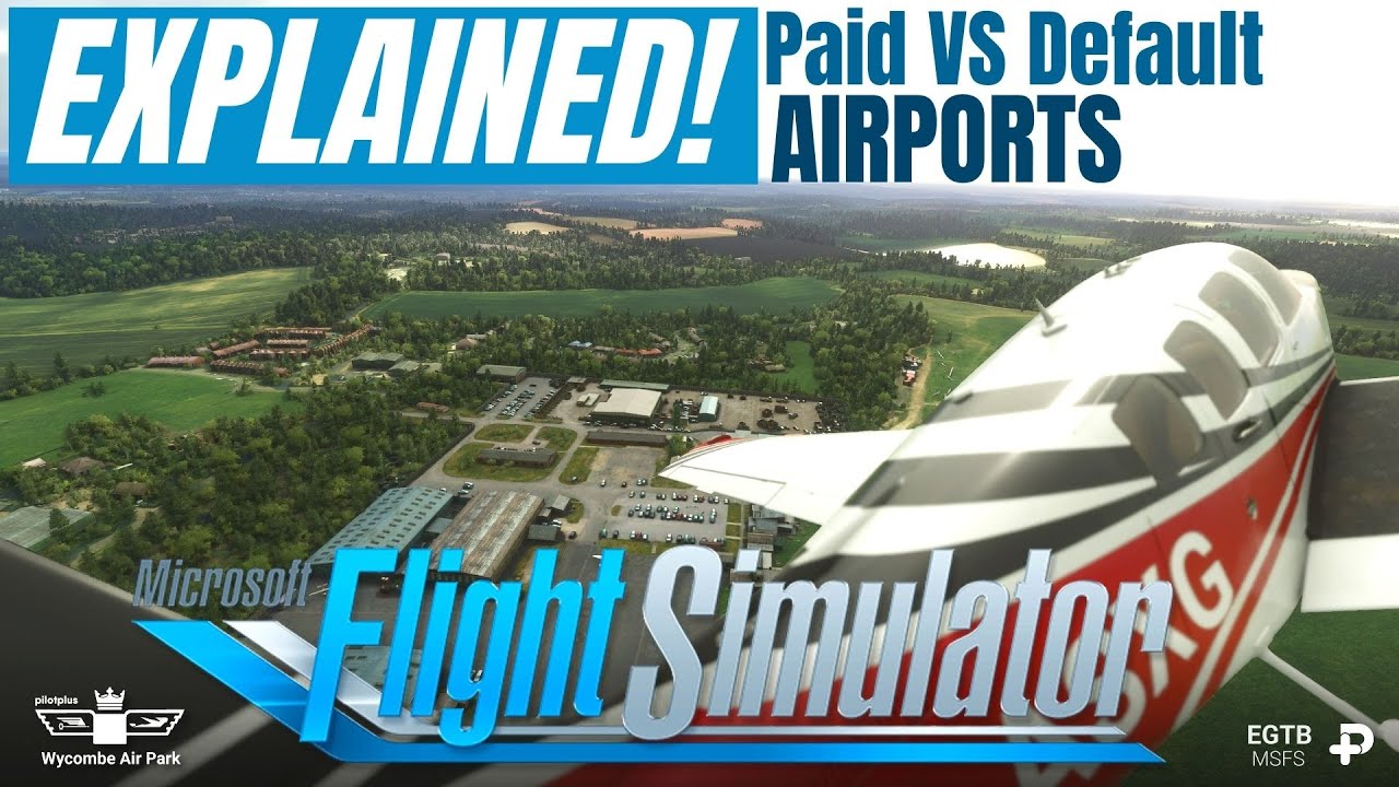 #Microsoft Flight Simulator 2020 | Paid Vs Default Airport - YouTube