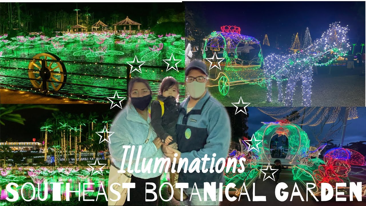 Christmas in Okinawa/Southeast botanical garden illumination YouTube