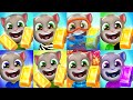 Talking Tom Gold Run Lost City, Medieval,Venice Canals,Flying,Skateboard,Undesea,Wacky Planet,
