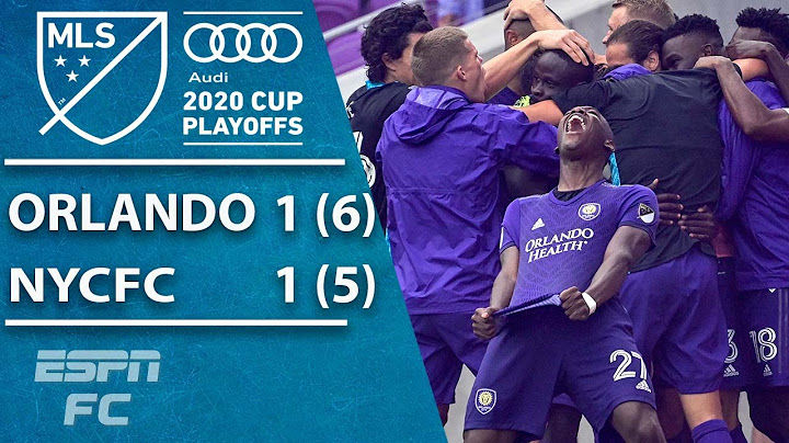 Orlando City overcome TWO RED CARDS and WILD penalty shootout to beat NYCFC | ESPN FC MLS Highlights
