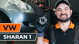 Instalação Tambor de roda dianteiro e traseiro VW SHARAN: vídeo manual