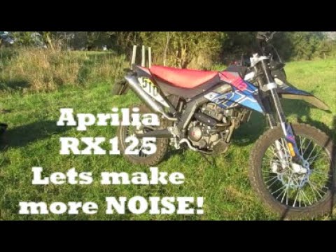 Aprilia Rx125 Build Aprilia RX125, Lets make some NOISE!, Easy/cheap tailpipe mod. - YouTube