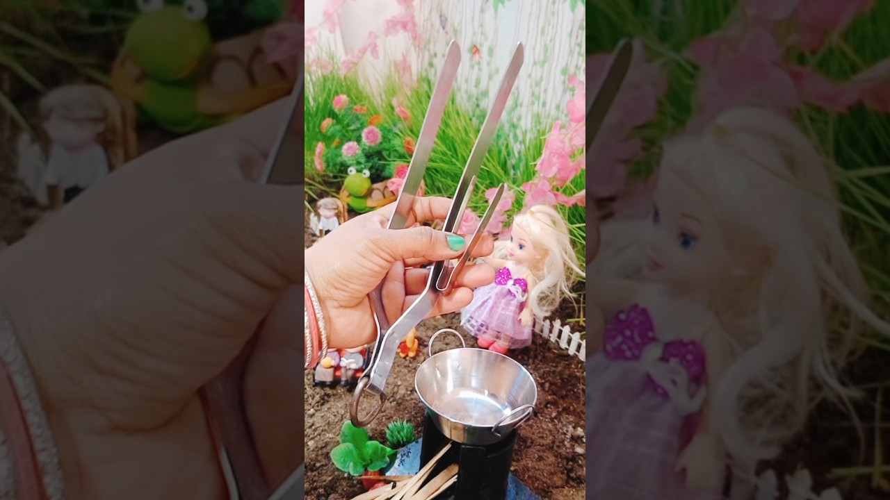 Miniature vs Normal Utensils 👌🏻