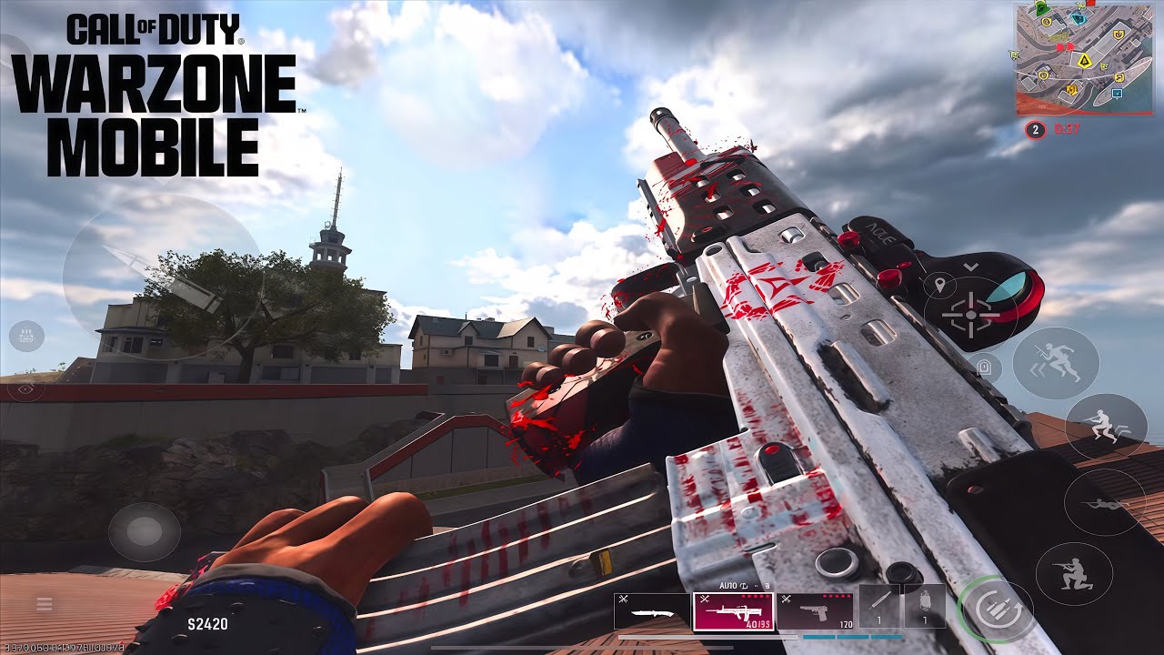 WARZONE MOBILE 165 FPS RED MAGIC ASTRA GAMEPLAY 