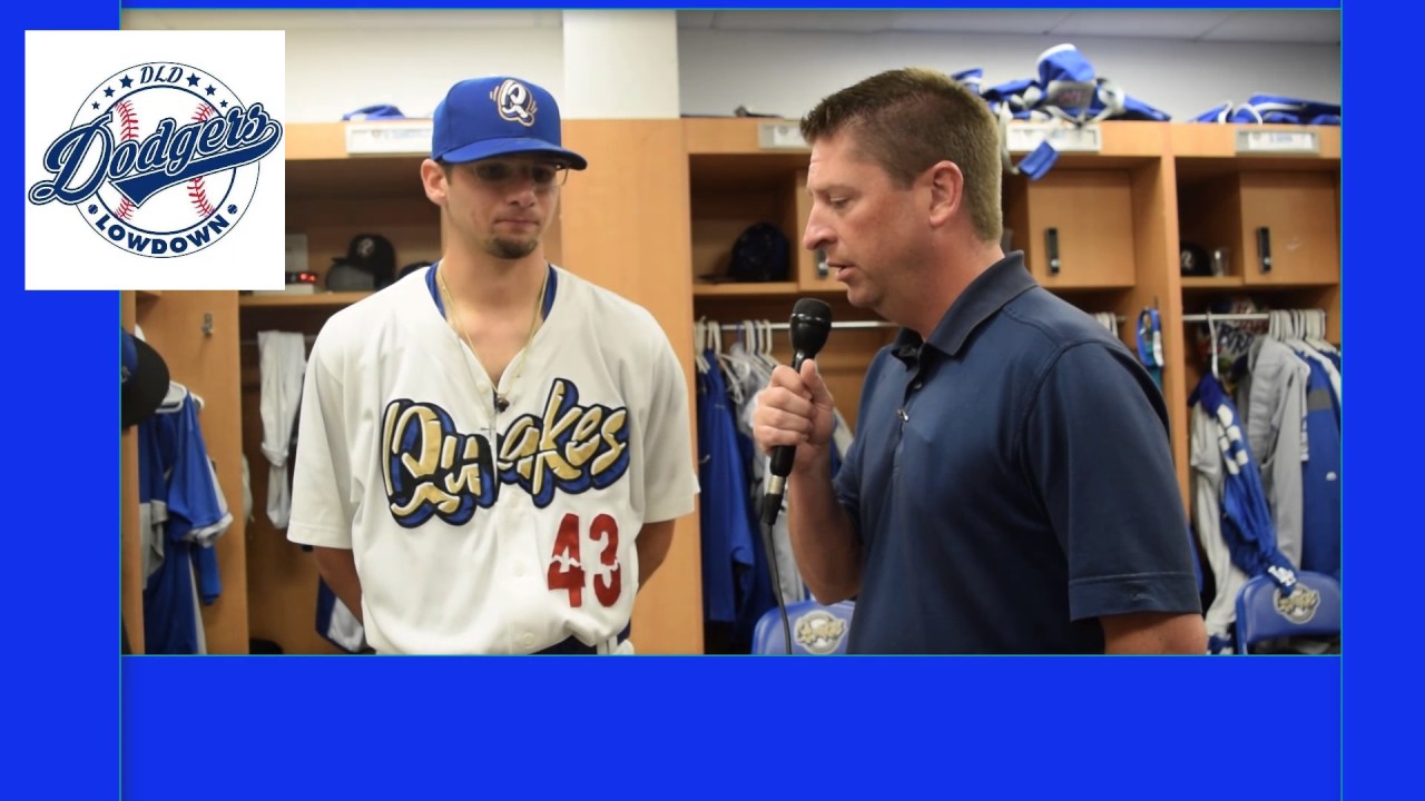 Post Game Chats - Devin Smeltzer - Quakes Winning Pitcher