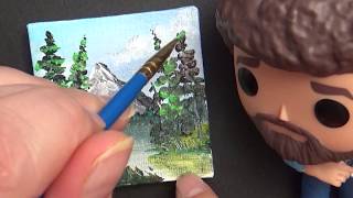 Painting like Bob Ross Tiny Version