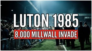 Millwall vs Luton Town 1985 — The Night 8,000 Millwall Fans Flooded Luton