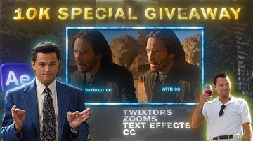 Free Editing Pack For 10K Subscribers | Cult 10K Giveaway Pack | #editing #aftereffects