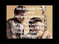 "Crying In The Rain" By: The Everly Brothers (Lyrics)