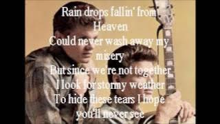 'Crying In The Rain' By: The Everly Brothers (Lyrics)