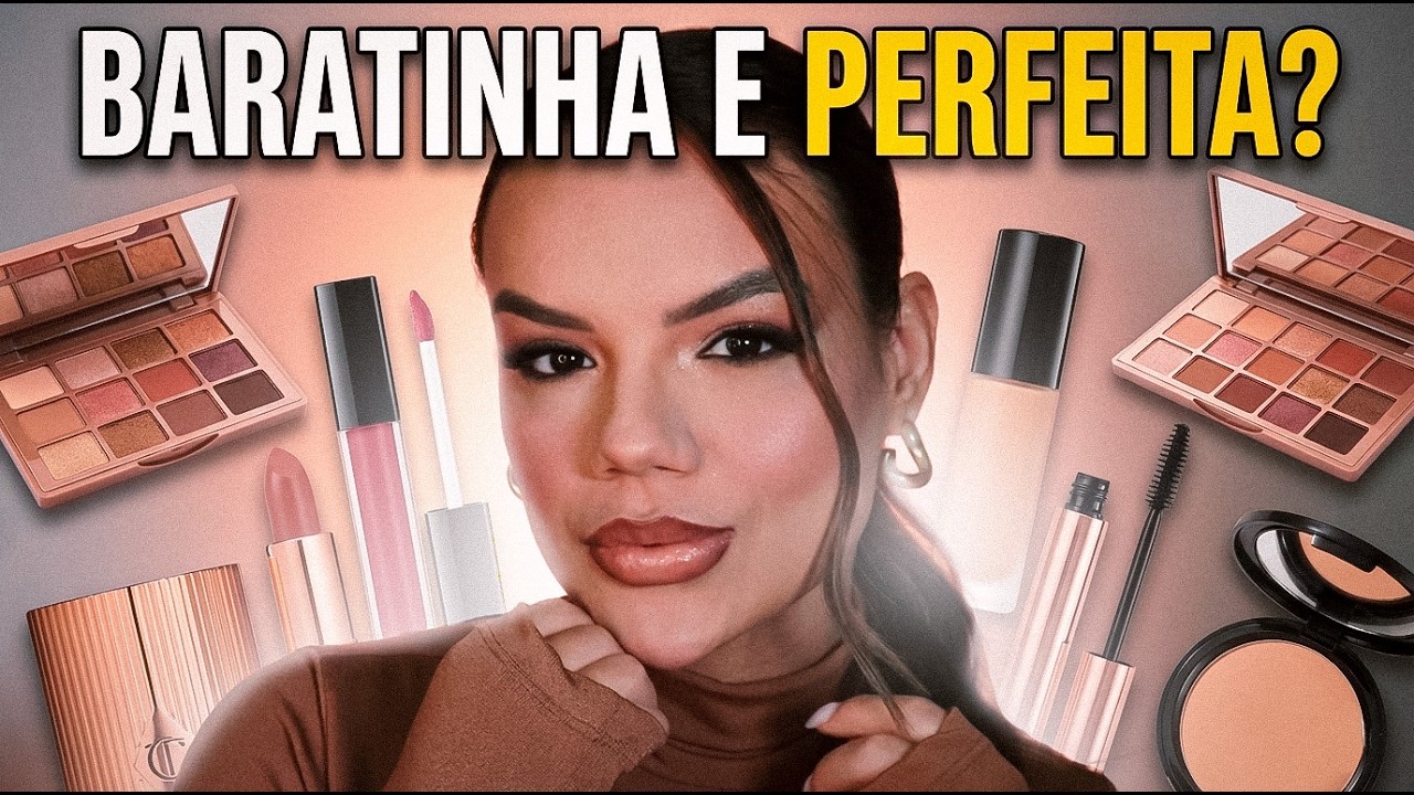 Maquiagem Completa com Produtos Baratinhos (Resultado Profissional?)