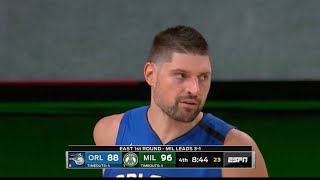 Nikola Vucevic All 18 3Pt In 2020 Playoffs