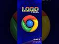 Chrome Logo Design in Corel Draw #trending #viral #shorts #chrome #art #3danimation #logo