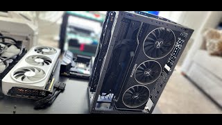 XFX RX 6800 XT in Meshlicious Case, PC Rebuild