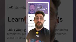 AI course drop: Learn LangChain.js in 90 mins for free!  OFFICIAL 🦜🔗