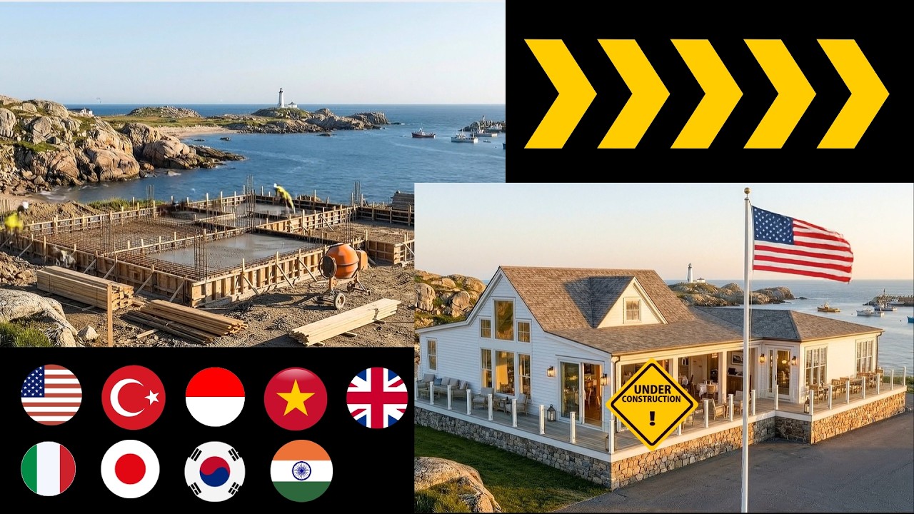 Building Beautiful Restaurants Around the World | Relaxing Construction ASMR