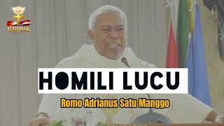 Download lagu Mirip Romo Eko Wahyu, homili lucu Romo Adrianus Satu Manggo ‼️😂😇