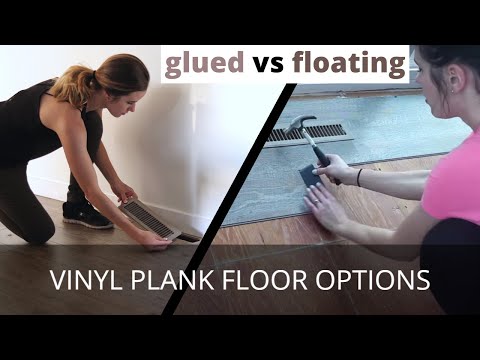 Vinyl Plank Flooring: Floating vs Glue Down