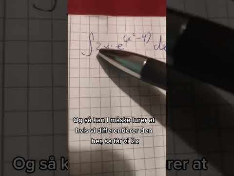 Integration ved substitution