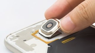 How to replace Galaxy S6 camera lens in two ways?