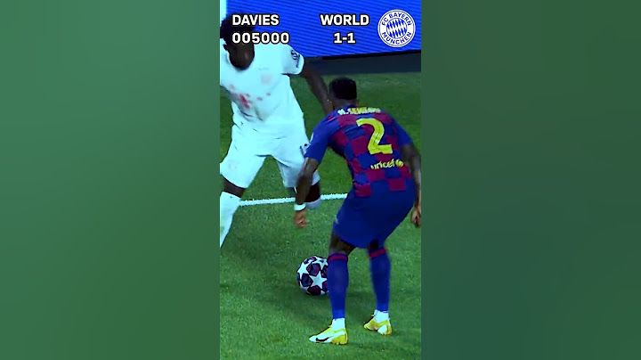 Davies vs Barcelona 🤩💫 #Phonzy