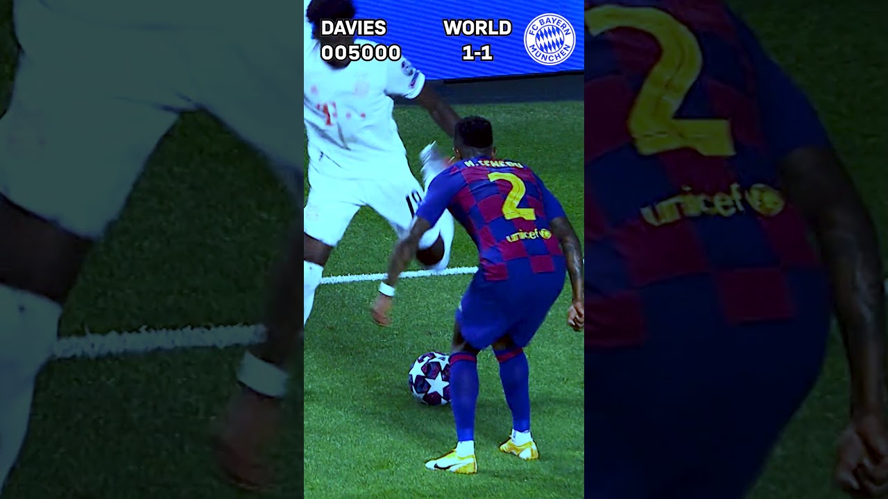 Davies vs Barcelona 🤩💫 