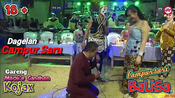 Lucu Campur Saru Kojak - Gareng - Mboke Gandhen