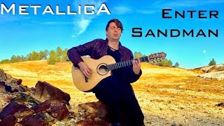 Video thumbnail of "Enter Sandman [METALLICA] - Acoustic / Classical Fingerstyle Guitar - Thomas Zwijsen"