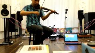 A Thousand Years - Christina Perri (Test my new electric violin =D )