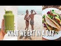 Plant Based &amp; Non Plant Based What WE Eat in a Day!