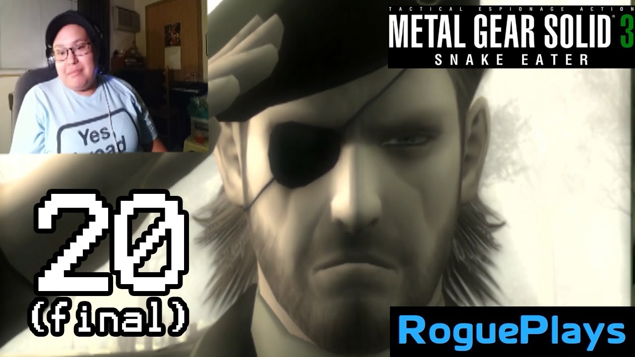 RoguePlays Metal Gear Solid 3 HD - 20 - FINALE - All the Good Men (and Gals)