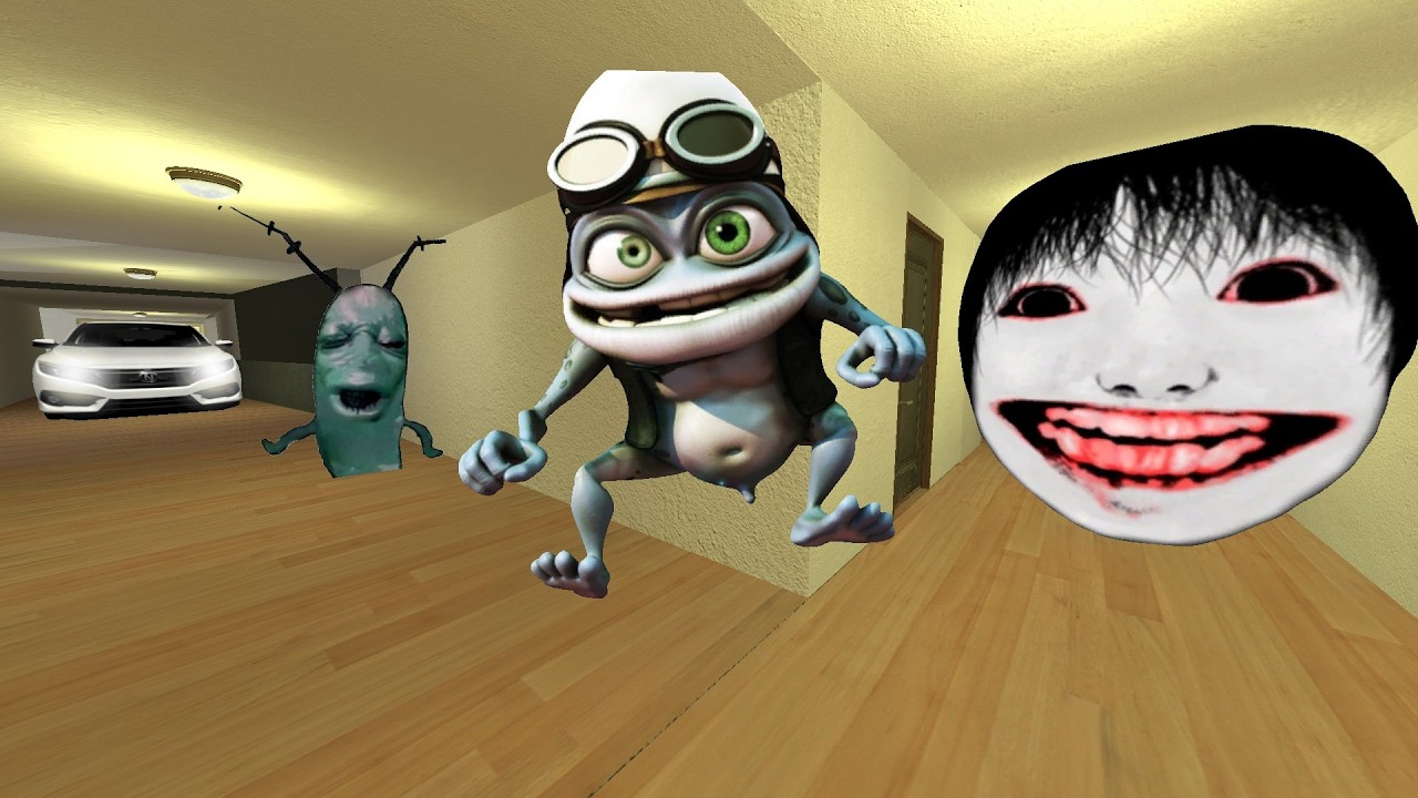 MY NAME IS CRAZY FROG,YOSHIE,PLANKTON,CAR IN THE HOTEL#Nextbots