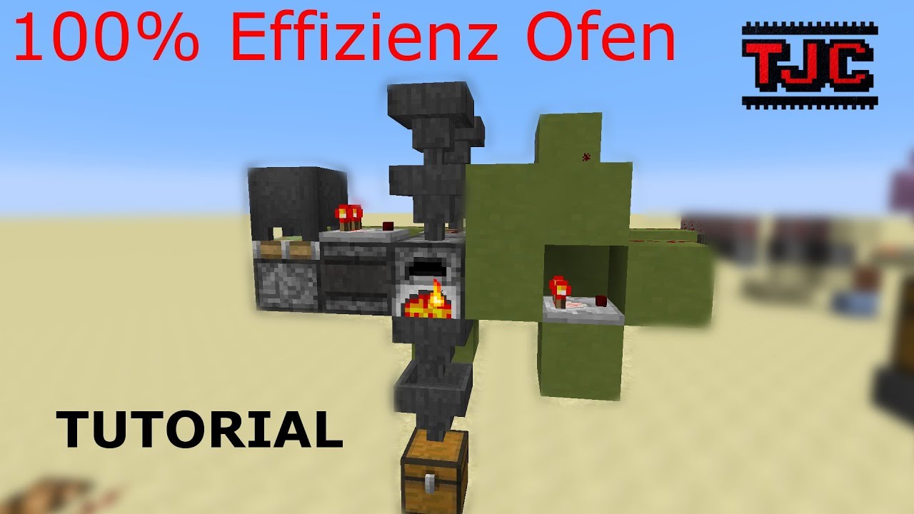 DER EFFIZIENTESTE REDSTONE OFEN | Tutorial