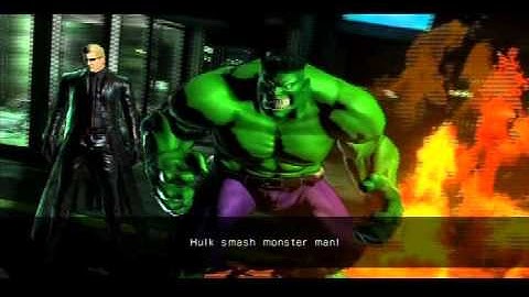 Ultimate Marvel vs. Capcom 3: Nemesis/Hulk Quotes