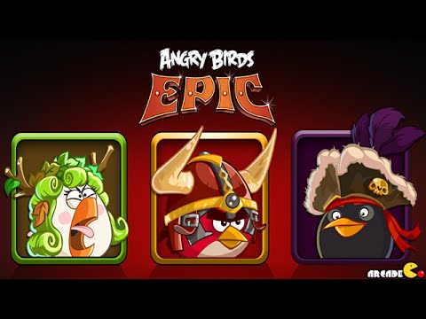 Angry Birds Epic Endless Caves 3 Stars Challenge Youtube - angry birds epic rpg update roblox