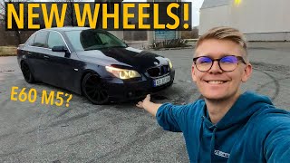 Finally Bought New Wheels For My Bmw E60 525D Dailydrifter Ep. 3