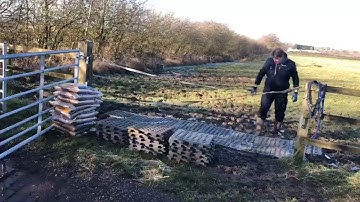 MUDCONTROL GATEWAY SOLUTIONS! Bottomless mud in your gateways, miserable horses standing in it?