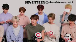 SEVENTEENのクイズPart2　ananwebの人気連載「気になる、ハマる、K-POPの沼探検。ペンになっていいですか！？」