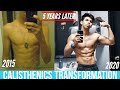 INSANE CALISTHENICS TRANSFORMATION | 19 years old  | FER CASTRO