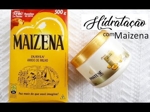 Hidratação com Maizena | Como eu faço