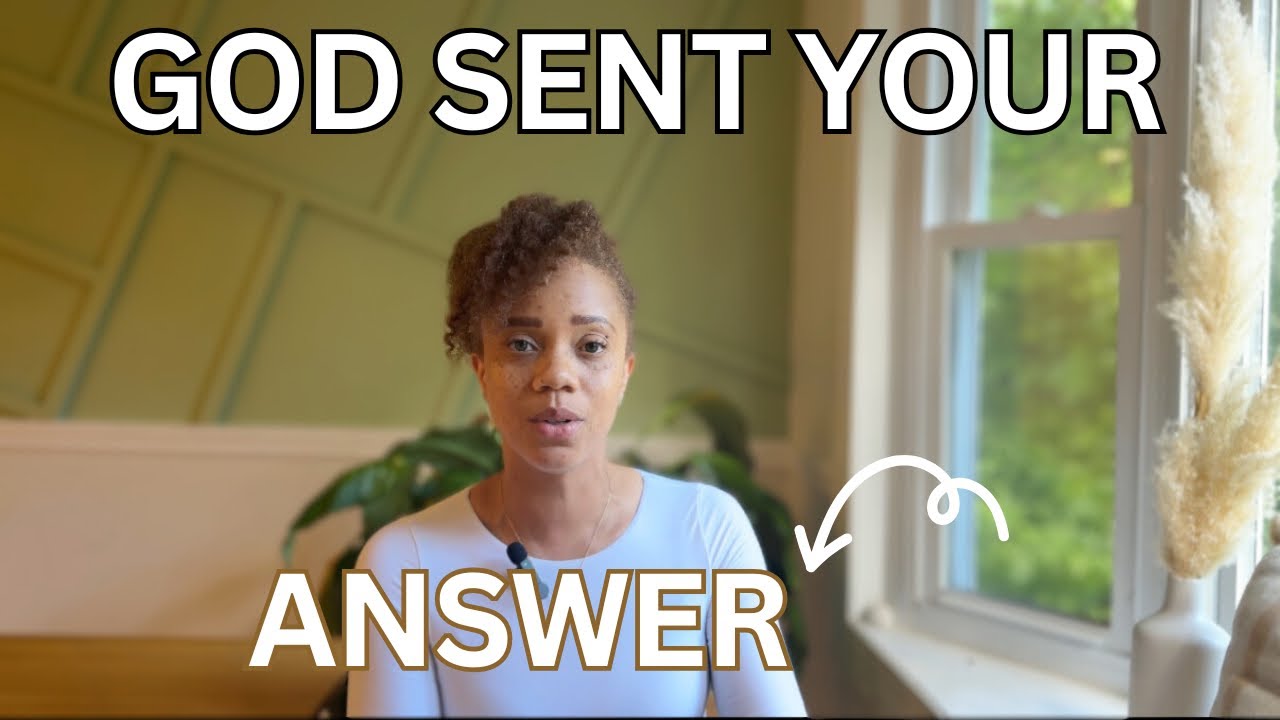 Answer Sent God has sent your answer! - YouTube