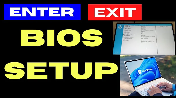 How to Enter BIOS setup on HP Laptop Windows 11 / 10