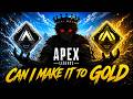 Can i make it to Gold? | Apex Legends Road to Apex Predator |