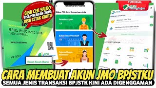 TERBARU!! Cara daftar akun JMO Bpjs Ketenagakerjaan • Jamsostek Mobile
