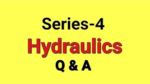 Hydraulic interview question answers | Mechanical maintenance interview question answers- Series 4