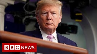 Trump warns of ‘toughest week’ of pandemic yet - BBC News