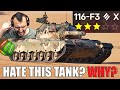 Why do people hate the 116f3 in world of tanks