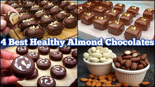 4 Best Easy Chocolate Dessert Ideas | Homemade Almond Chocolate Dessert Recipes!